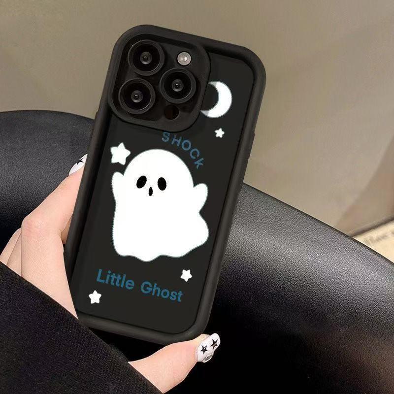 

Moon Ghost Case for Apple iPhone Pro Max Models 16-13 and 12/11 11 Pro чёрный/песочный