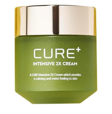 Cure Intensive 2X Tagescreme 50g | Beruhigende Aloe Vera Feuchtigkeitspflege für empfindliche Haut