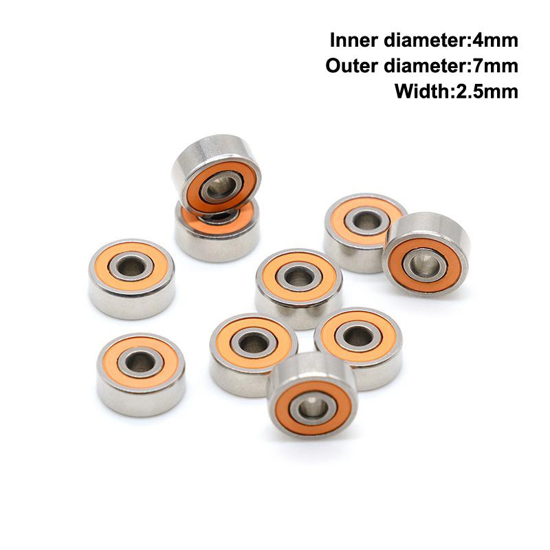 

1 pcs Stainless Bait Casting Spinning Fishing Reels 5x10x4 3x10x4 5x11x4 Modified Bearings Hybrid Ceramic Bearing