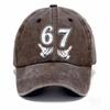 Vintage Adjustable Unisex Vintage Cap for Outdoor Hiking and Mountaineering