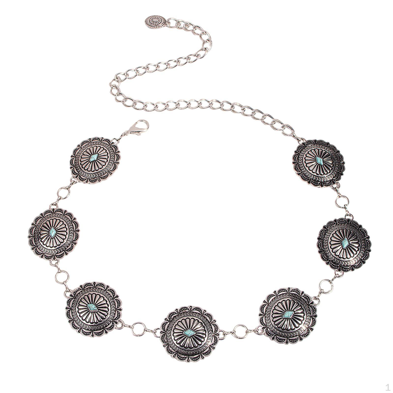 

Женский пояс с цепочкой, регулируемый для летней юбки-платья