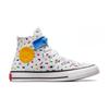 Converse Chuck Taylor All Star Graffiti High Top Canvas Schuhe Kinder Sneaker Weiß A06316C