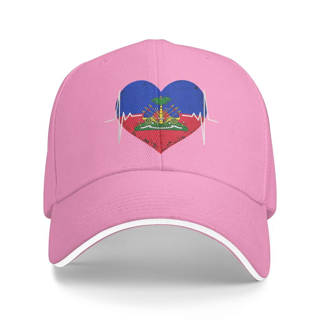 Haitian Heritage Flag Day Month Love Haiti Pride Baseball Cap Male Hip Hop Hats Spring Streetwear Running Hippie Baseball Caps