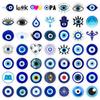 Devil Eye Stickers Vintage Art Aesthetic DIY Toy Gift Decorative Graffiti Decal for Phone Luggage Laptop Scrapbook Waterproof