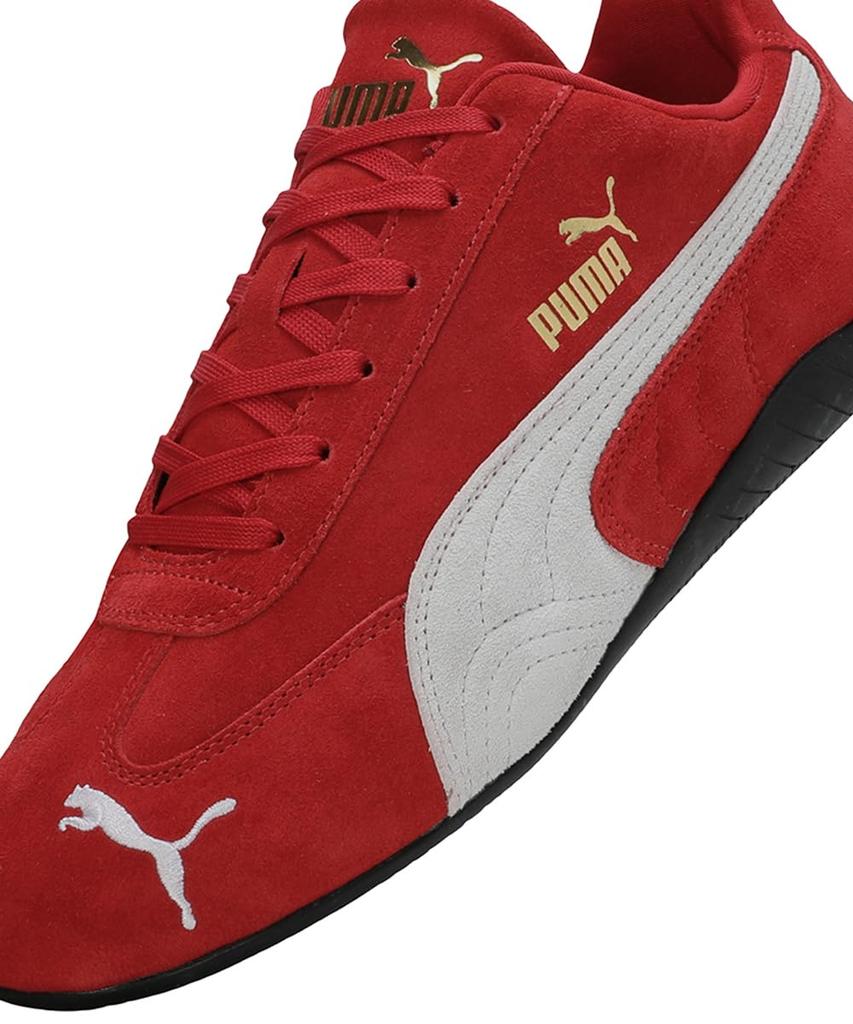 PUMA SPEEDCAT OG and Red and Size cm Sneakers, Men's Women's, 398846-02, White, 24.5