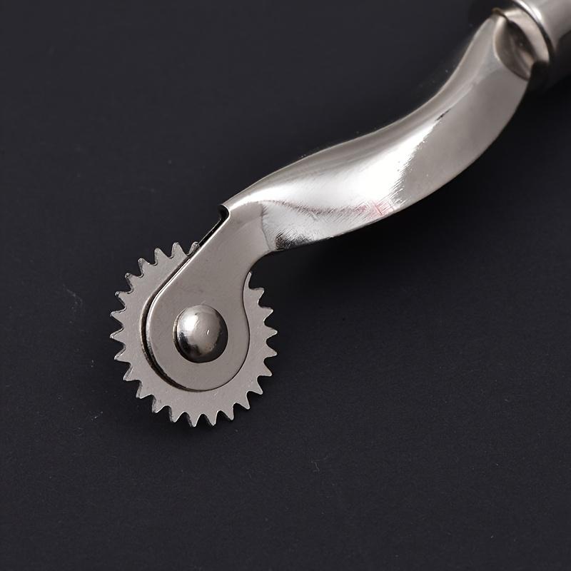 Leather Scribing Wheel Tracing Wheel Sewing Tool Needle Point Tracing Wooden Handle Scribing Wheel Set