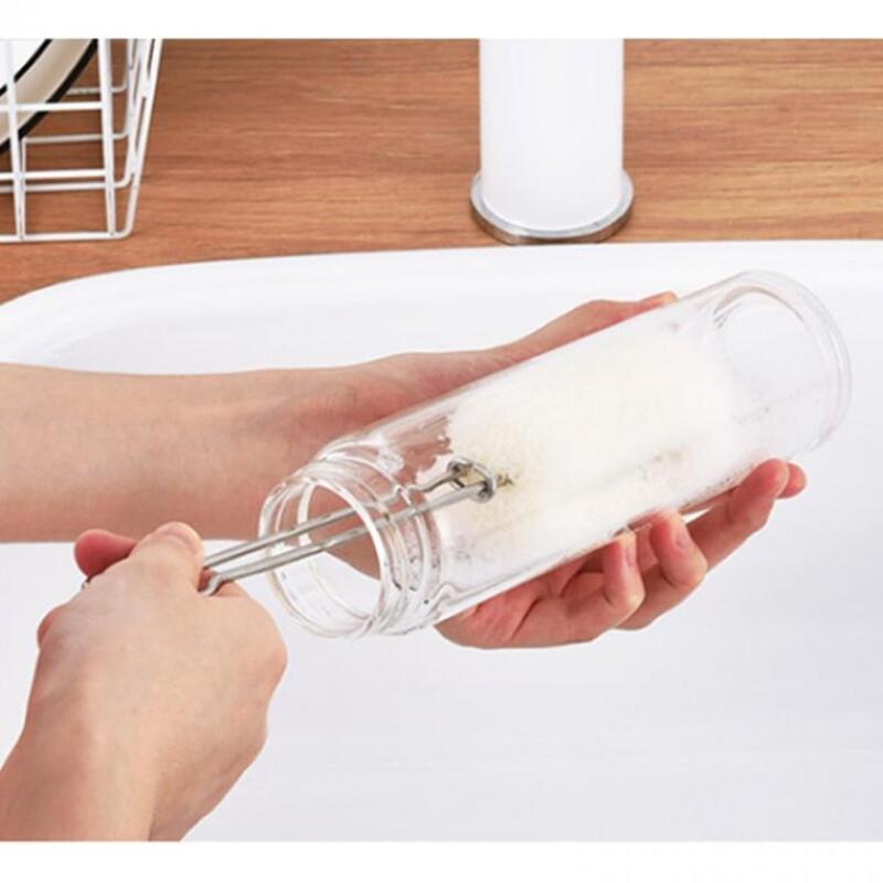 Stainless steel cleaning brush, tumbler scrubber, cup scrubber