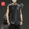 MINISO Men's American Retro Cotton Sleeveless T-Shirt