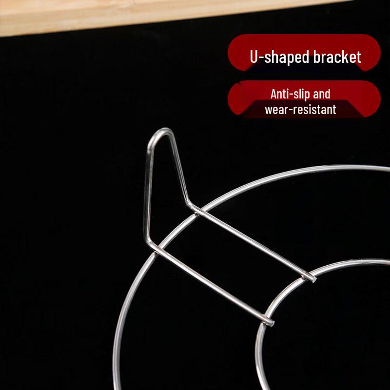 ZISIZ Stainless Steel Triangular Steaming Rack