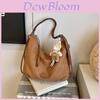 Pu Retro Minimalist Bag For Women Summer Casual Daily With Inner Zipper Pocket
