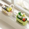 Yousheng Sponge Holder Drain Storage Rack Large Capacity Rust-Resistant Multi-Functional Kitchen Organizer Sink Caddy