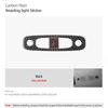 For Tesla Model 3 2019-2025 Model Y 2019-2025 Carbon Fiber Front Reading Light Panel Trim Sticker Car Interior Tuning Accessory