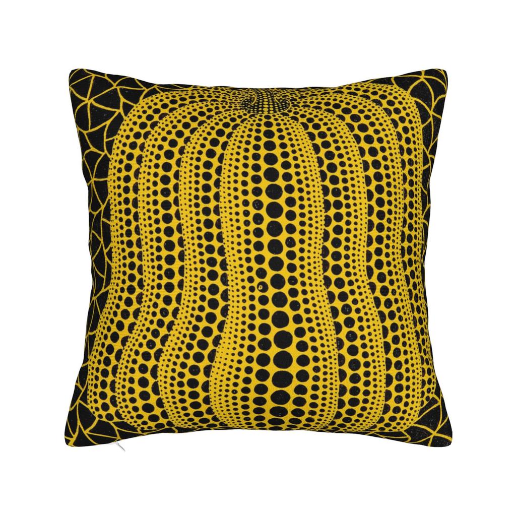 Yayoi Kusama - Batik Pillowcase Polyester Cushion Cover Decoration Throw Pillow Case Cover Home Square 45*45cm