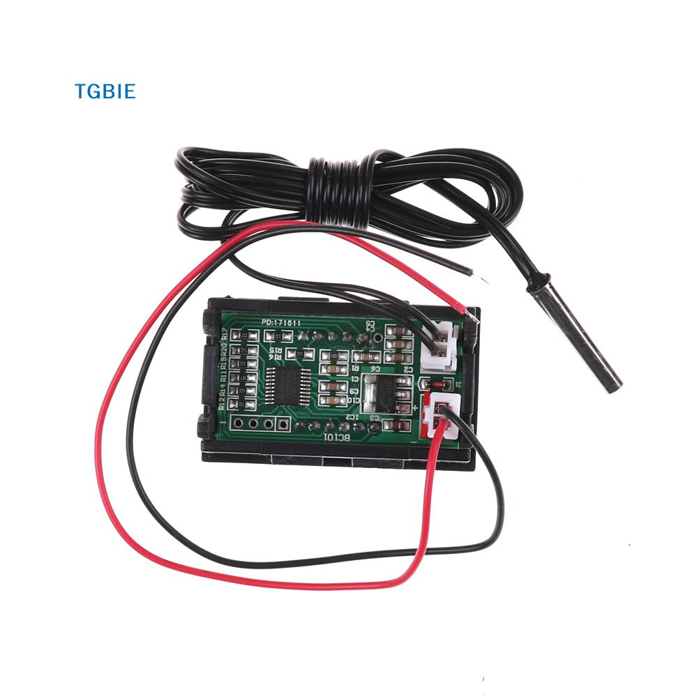 [TL][TL]New Red DC12V Digital Thermometer With Temp Probe -50~110C Temperature Detector LED
