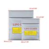 Large Capacity Portable Fireproof & Waterproof High-Quality RC LiPo Battery Safety Bag Guard Charge Sack