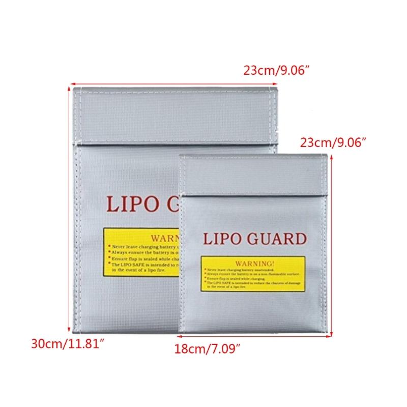 Sac de protection pour batterie LiPo RC de grande capacité, portable, ignifuge et étanche, de haute qualité