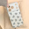 Creative Blue Heart Phone Case for iPhone 17 and iPhone 17 Pro Max