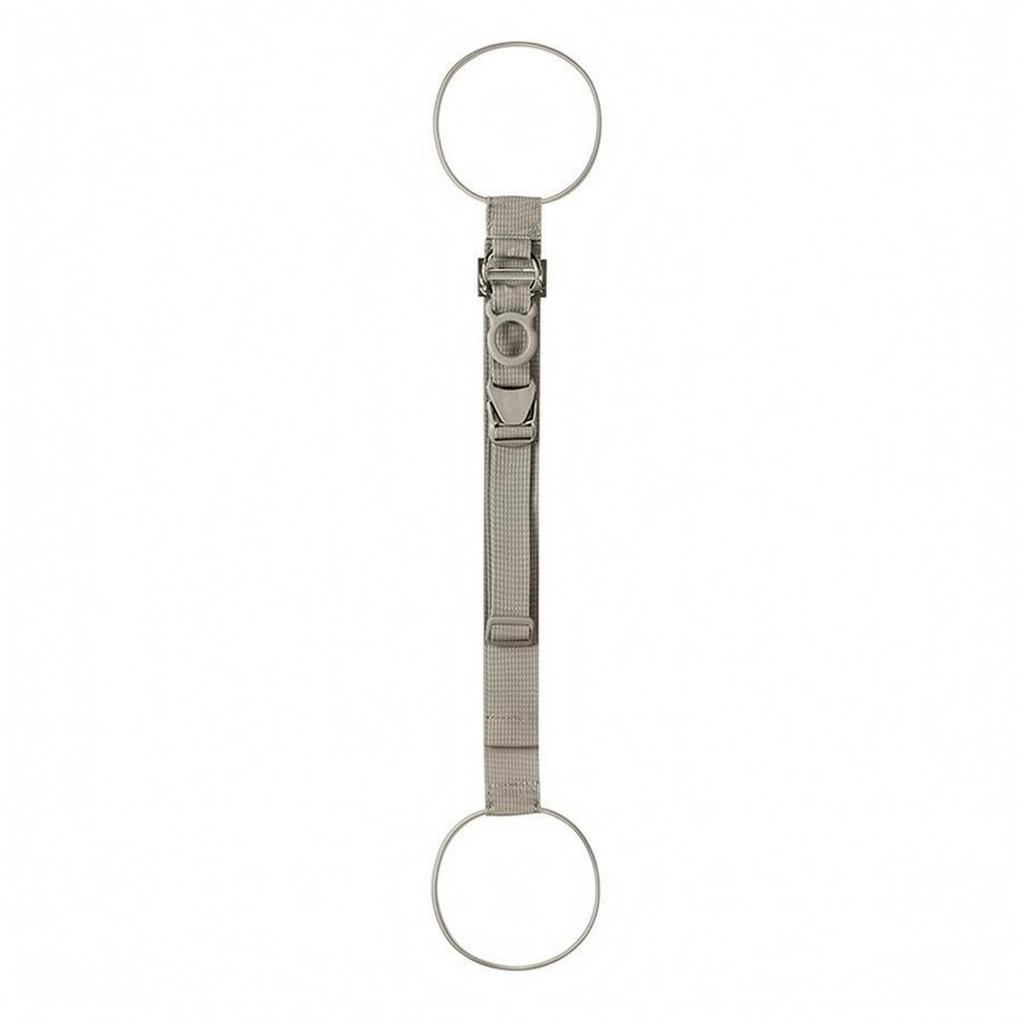 Adjustable Luggage Strap Gray Travel Accessory Lightweight