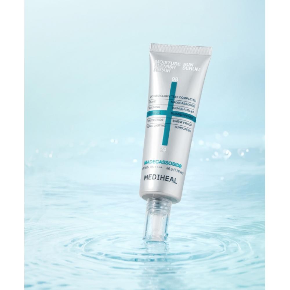 Mediheal Madecassoside Moisture Sun Serum Repair Double Set [2 Pieces]