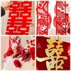 Dragon & Phoenix Wedding Room Decorations: Festive Wall Streamers Set for Bedroom & Living Room Celebration