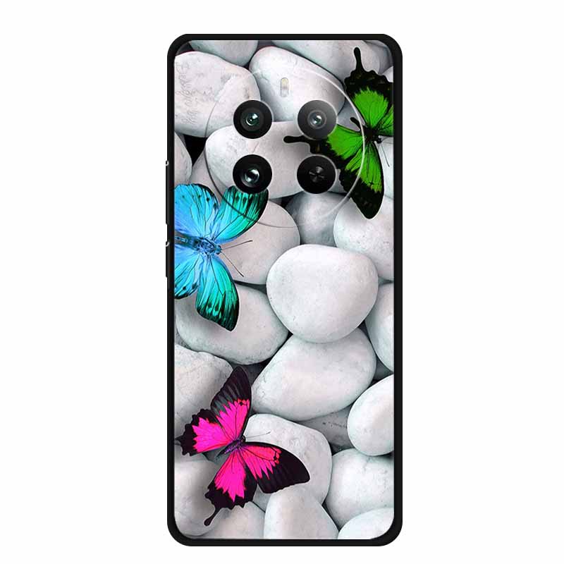 For Realme 12 4G Case 6.67" Luxury TPU Soft Silicone Phone Cases Back Cover for Realme12 4G Shockproof Lovely Cute Bumper Coque