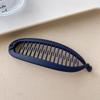 Japanese & Korean Fishtail Banana Clip - Vertical Updo Hair Accessory for Thick Hair
