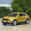 Volkswagen T-ROC SUV Simulation Diecast & Toy Vehicle Pull Back & Doors Open RMZ City 1:36 Alloy Car Model Gifts For Children