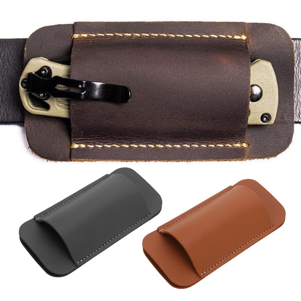 1 Stück Modische Leder Taktische Messerscheide Wasserdichte Messerscheide Campingzubehör Messerhalter