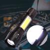 Strong tactical flashlight military zoom rechargeable ip67 searchlight father's day