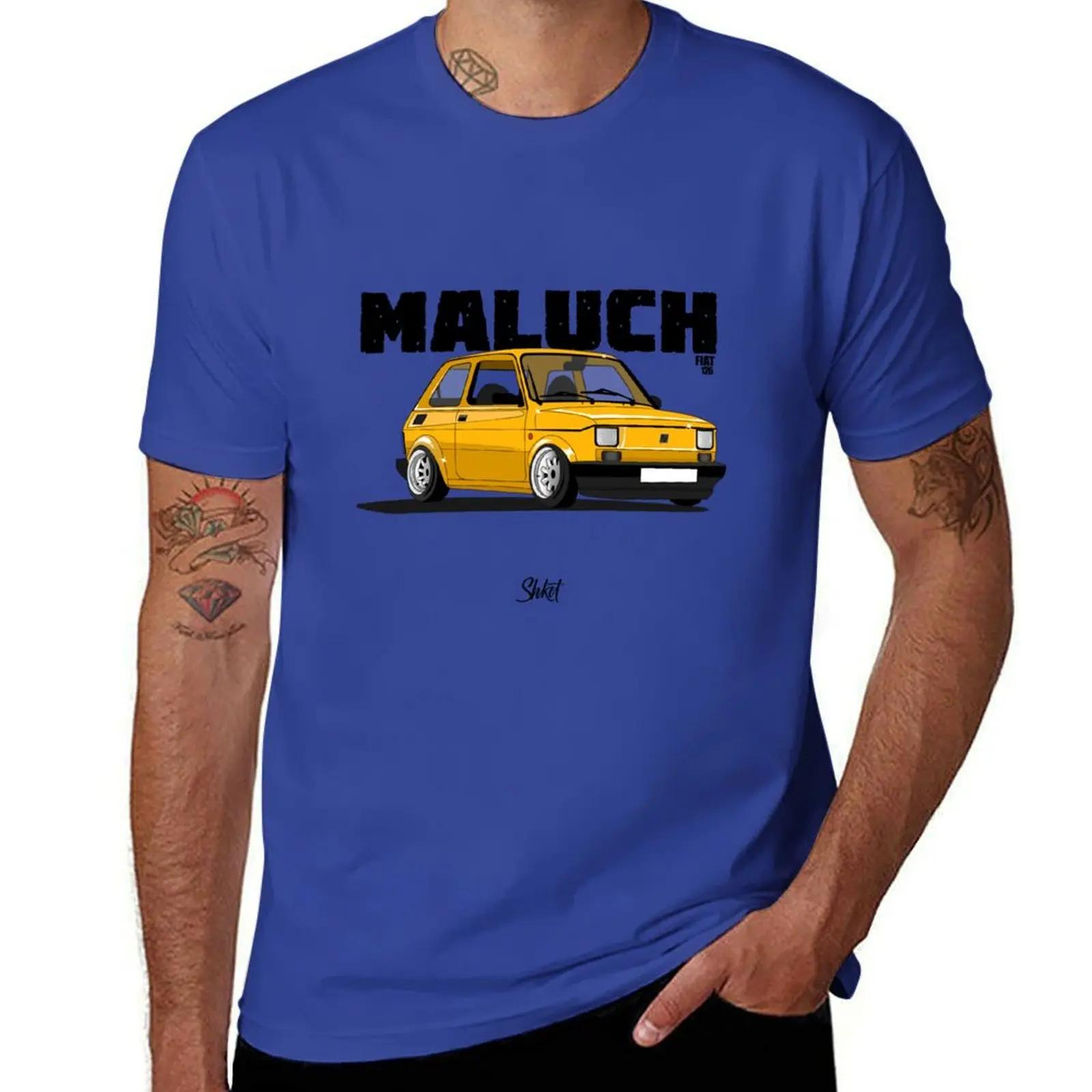 

Футболка Fiat 126 MALUCH графічна футболка для хлопчика нова колекція милі топи дизайнерська футболка чоловіча L