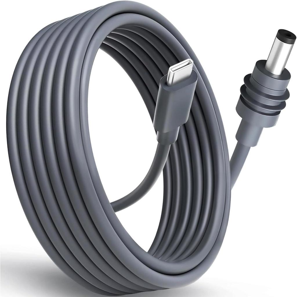 Mini DC To Type-C Waterproof Outdoor Power Cable with 5521 Plug