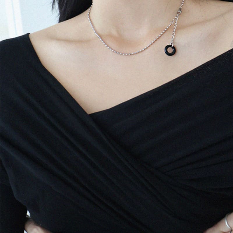 APIOH Egg Ball Necklace