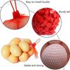 Reusable Net Bag, 200 Pieces Nylon Mesh Vegetable Net Bag, Fruit and Vegetable Packaging Net, for Egg Net Bag, Fruit Net Bag