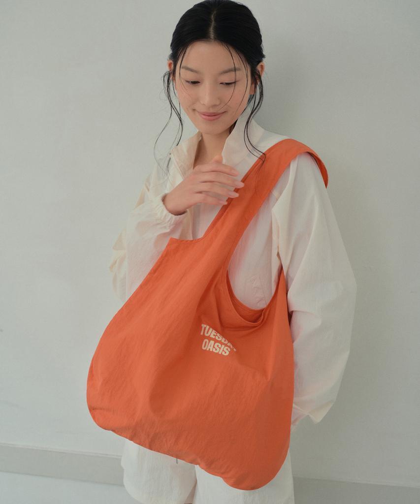 Wednesdayoasisforwomen Weekdays Color Nylon Shoulder Bag_Orange(Wb6Ac05)