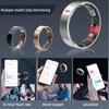 Smart ring monitors heart rate, blood oxygen, blood pressure, blood sugar, sleep, HRV health, step counting,  dad's gift, Valentine's Day gift