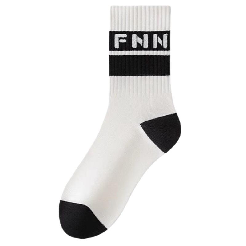 

Мужские осенне-зимние носки из чистого хлопка с дезодорантом, новые студенческие спортивные носки 1 pair