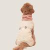 UBUN`TU 24-25 Ubuntu Harness Padding Hooded Ver. Peach Pink & Beige