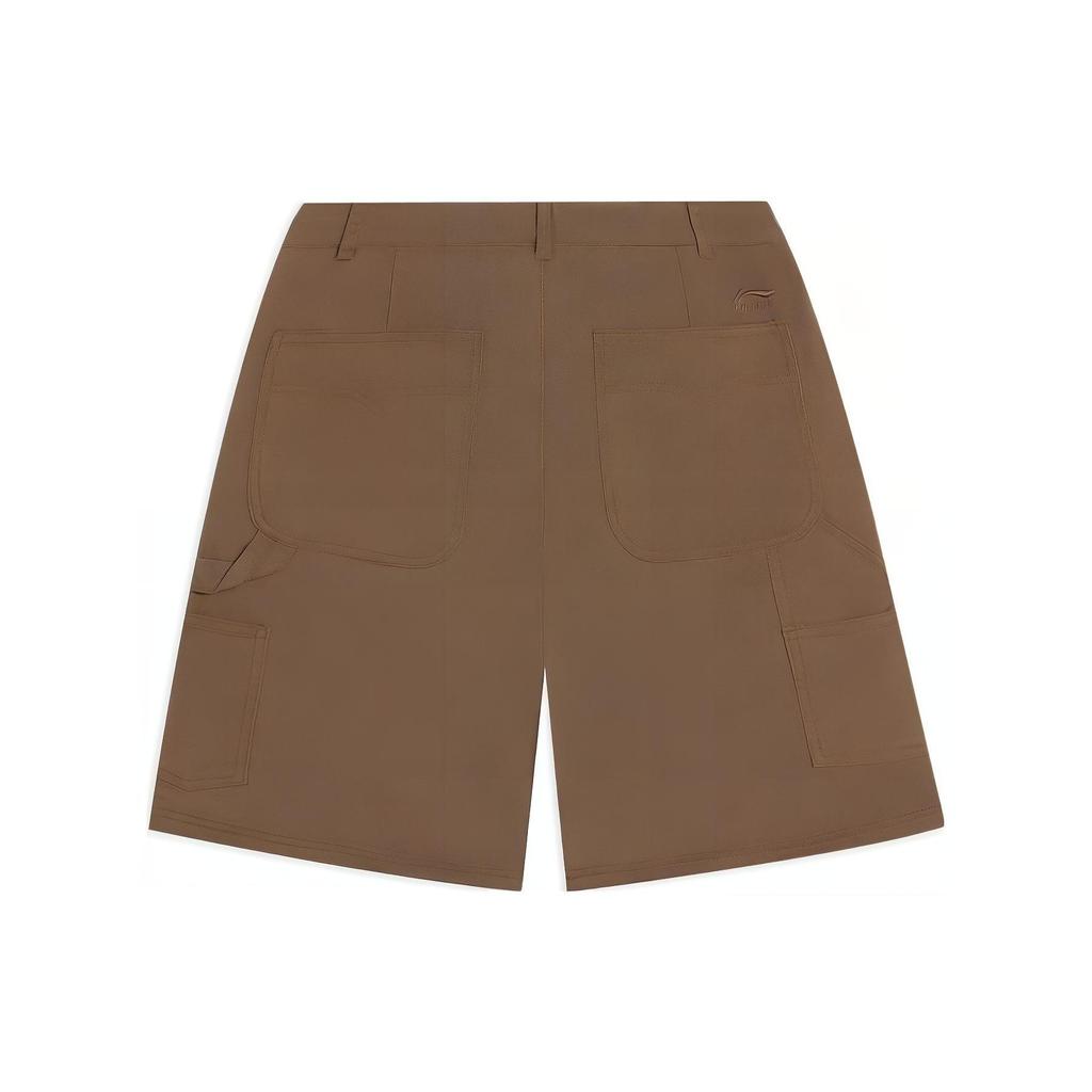Li Ning Casual Shorts Men's Brown AKSS835-1