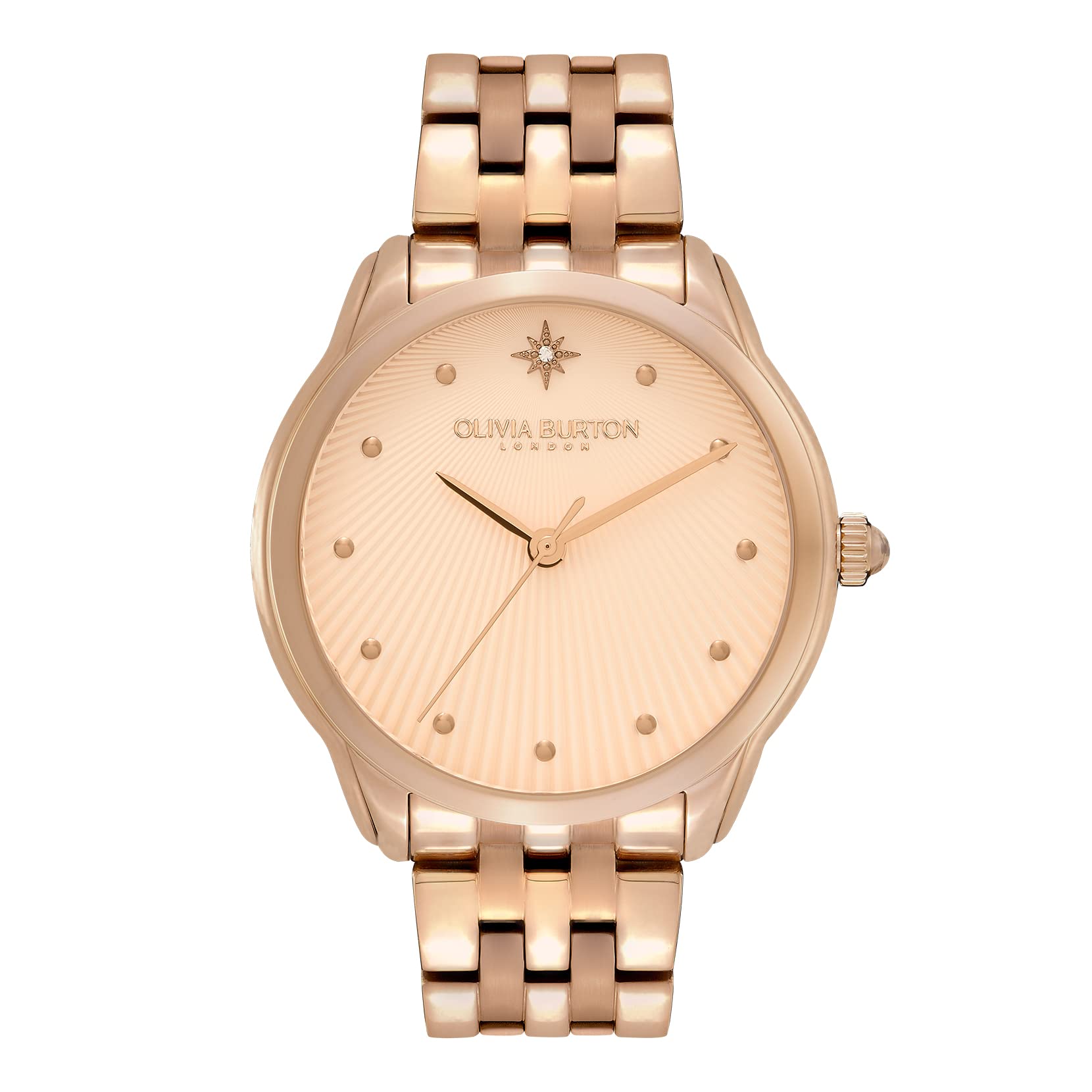 

Авторизованный дилер [OLIVIA BURTON] Женские часы Olivia Burton ob24000051 Celestial 36 мм Star Light Carnation Gold Bracelet Watch
