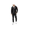 Emporio Armani Letter Print Cuffed Knit Joggers Men bottoms Black 3RPP98-PJ05Z-1200