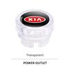 RYQB9 Car Cigarette Lighter Dust Cover Dustproof Cap Plug for Kia Ceed Picanto Rio Sportage Cerato Soul Accesspries