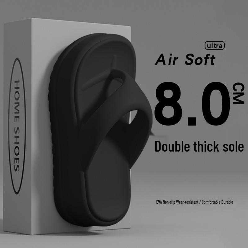 Spedizione Gratuita Infradito Estive Antiscivolo da Donna in EVA 2026, Ciabatte Resistenti all'Usura con Infradito Spessa e Design Rialzante per Esterni.