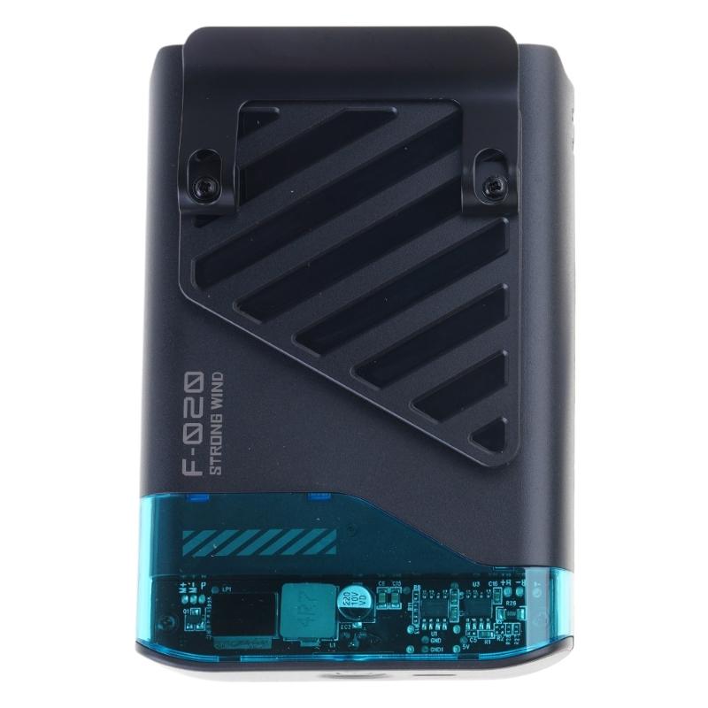 

Outdoor Waist Fan Belt Fan Rechargable Cooling Fan 4000mAh Clip Fan ABS Texture Suitable for Outdoor Hiking Camping 1