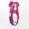 LOL Heartsteel Alune Cosplay paruka Gradient Dlouhá Dva klipy Ponytails Tepelně odolné syntetické vlasy Anime Cosplay paruky + paruková čepice