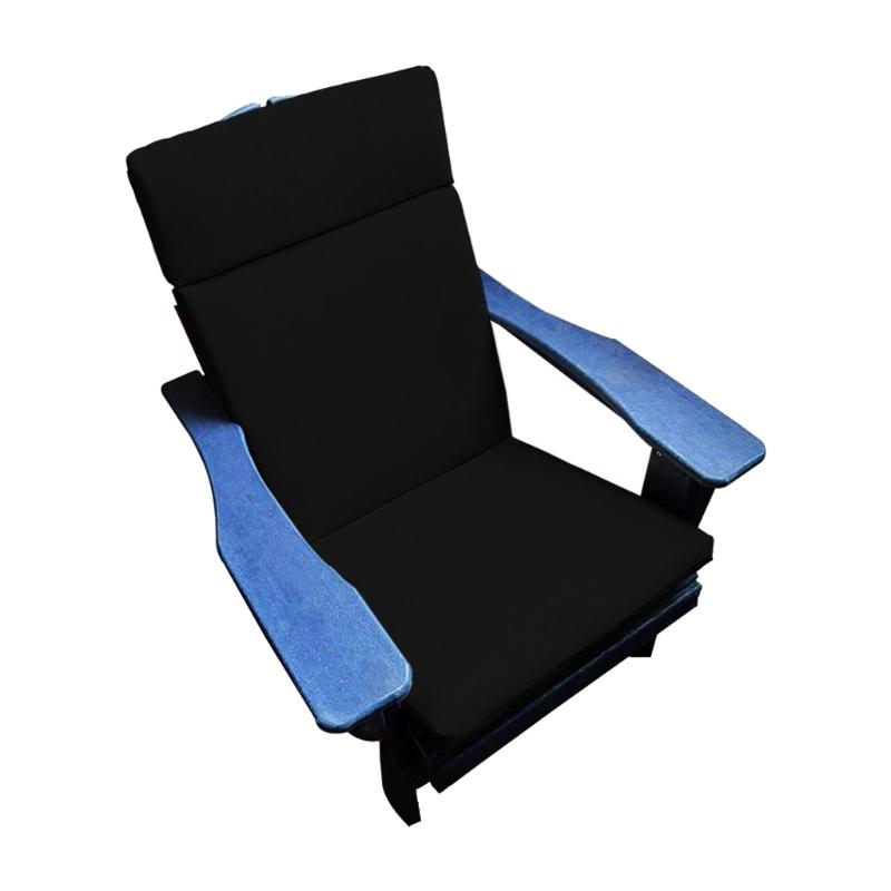 

Chair Cushion Chair Pad With Moisture Resistant Fabric And Thick Foam Cores For Back Pains Prevention чорний
