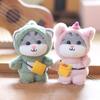 Cute Cat Plush Keychain Charming And Soft Pp Cotton Stuffed Toy For Bags And Keys In Various Colors