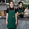 Waterproof Kitchen Apron with Pockets for Men Women Cleaning Pinafore Waist Tie Shop Work Uniform BBQ Gift