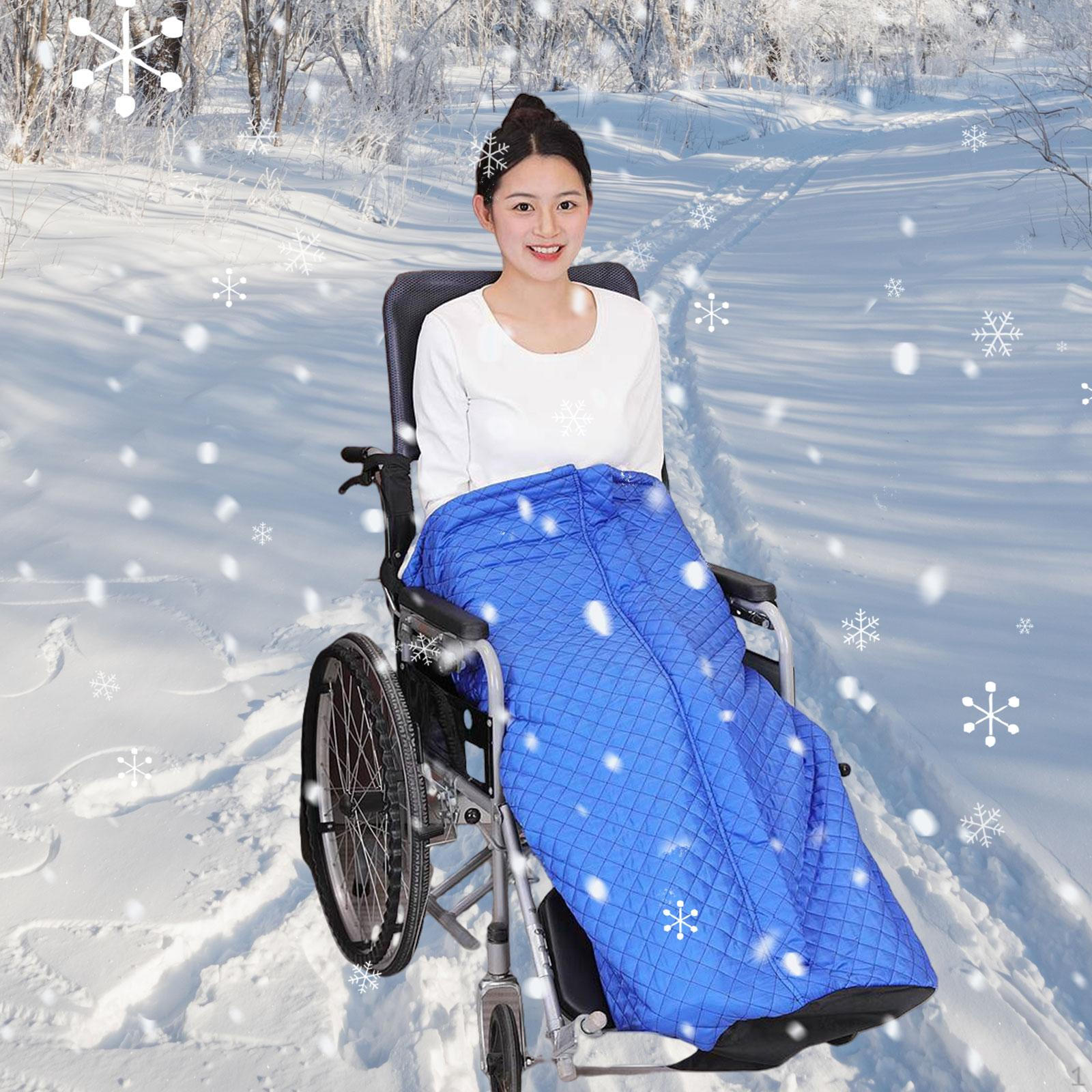 

Тяжелые инвалидные коляски одеяло колено ноги протектор ступни водонепроницаемый колено синий