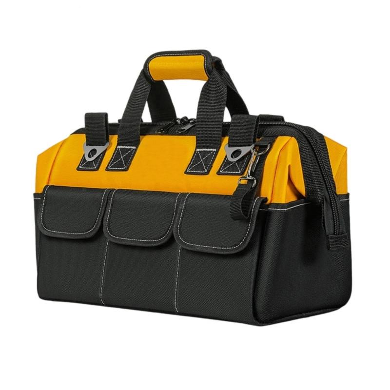 Portable Tool Bag for Men Wide Opening Tool Storage Tool Organizer Bag for Tool Storage Handbag for Screwdriver