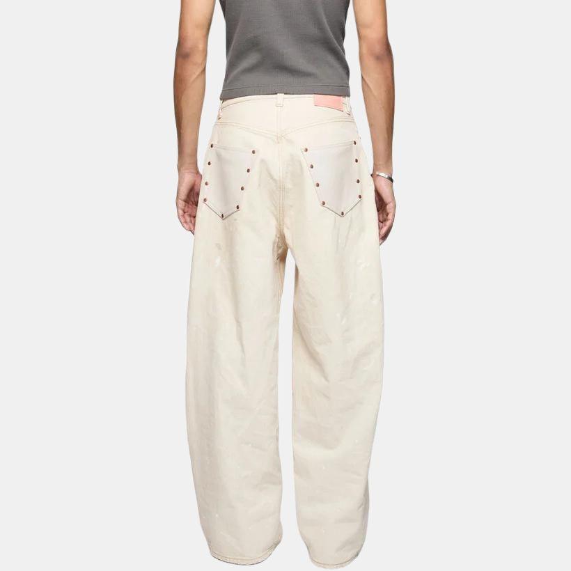 Acne Studios 2023 logo-patch jeans C00104-100